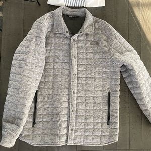 Mens large north face button up jacket